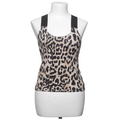 Tanktop (Beige, Zwart) van Paco Rabanne Elastaan, Polyamide, Viscose