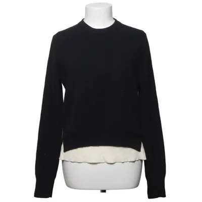 Pull-over (Bleu, Noir, Blanc) de Céline Cachemire, Polyamide, Laine