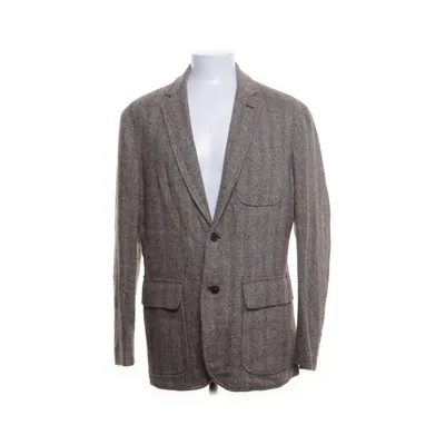 Blazer (Brown, White) from Polo Ralph Lauren Linen, Silk, Wool, Cupro, Cotton