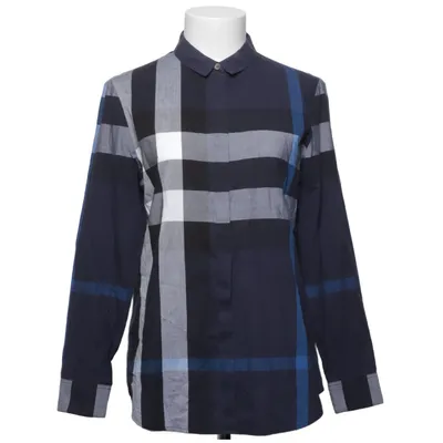 Skjorta (Blå, Grå, Vit) från Burberry Bomull