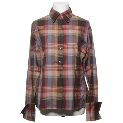 Shirt (Red, Green, Multicolored) from Mulberry Cotton