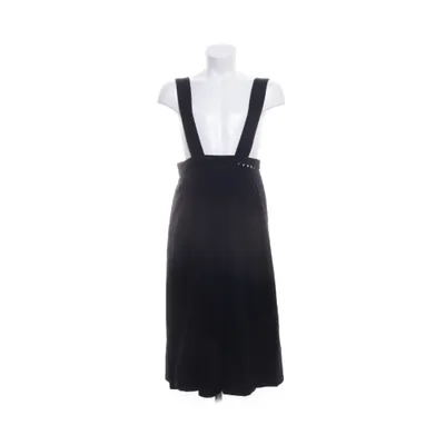 Jupe salopette (Noir) de Marni Polyester, Viscose, Laine