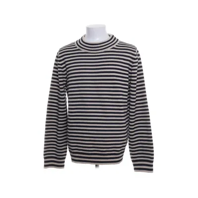 Sweater (Beige, Blue) from Dries van Noten Merino wool