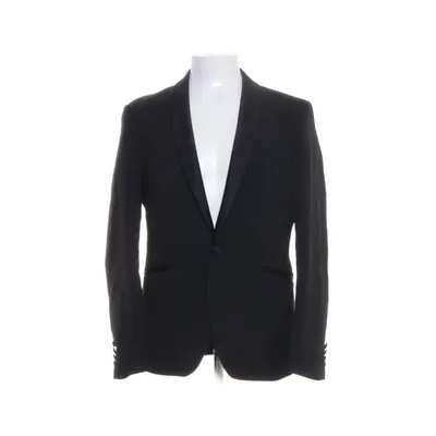 Tuxedo jacket (Black) from Royal Black Polyester, Wool