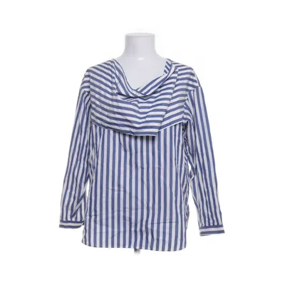 Blouse (Blauw, Wit) van Céline Katoen