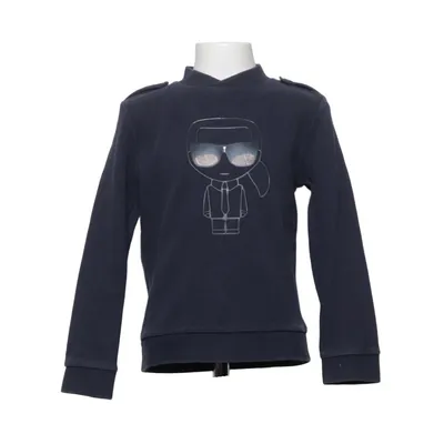 Collegetröja (Blå) från Karl Lagerfeld Kids Bomull, Elastan, Polyester