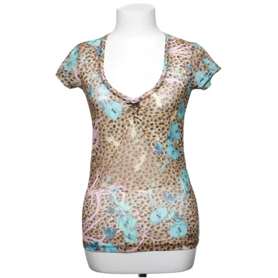 Top (Brown, Multicolored) from Justcavalli Elastane, Polyamide