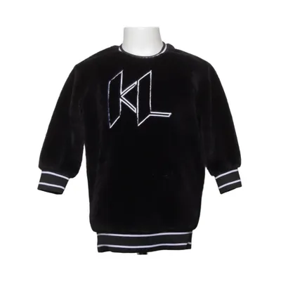 Collegetröja (Svart) från Karl Lagerfeld Kids Elastan, Polyester