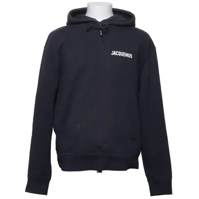 Sweat à capuche (Bleu) de Jacquemus Coton biologique