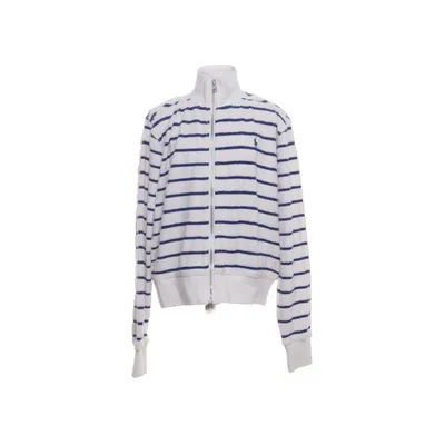Cardigan (White, Blue) from Polo Ralph Lauren Cotton