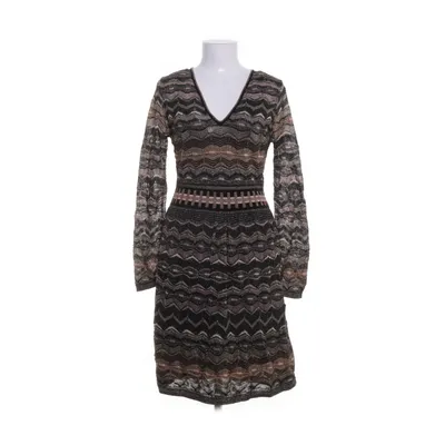 Robe (Noir, Multicolore) de Missoni Acrylique, Laine d'alpaga, Nylon, Polyester, Viscose