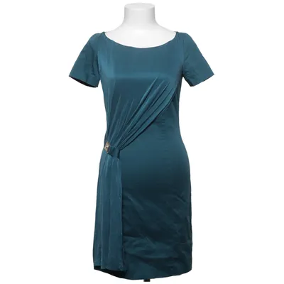 Jurk (Blauw) van Versace Jeans Katoen, Cupro, Elastaan