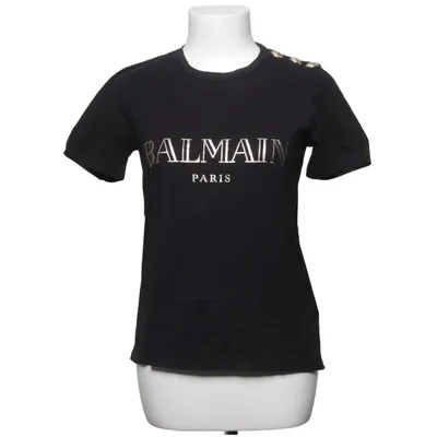 T-shirt (Black) from Balmain Cotton