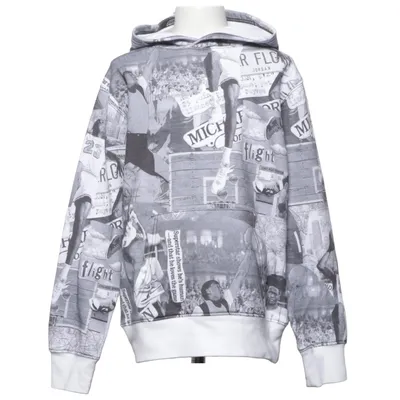 Capuchon sweater (Zwart, Wit) van Jordan Katoen, Polyester