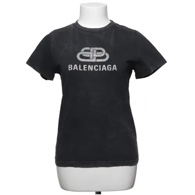 T-shirt (Grijs, Zwart) van Balenciaga Katoen
