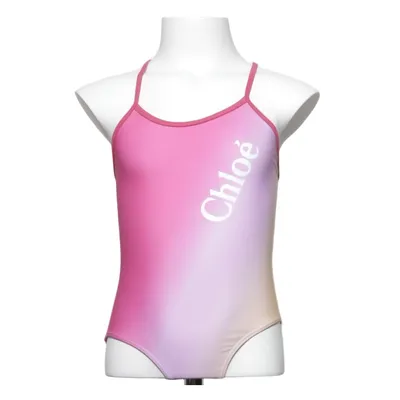 Maillot de bain une pièce (Rose, Multicolore) de Chloé Élasthane, Polyester