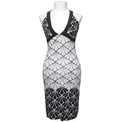 Dress (Black, White) from Roberto Cavalli