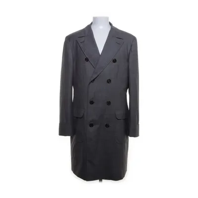 Coat (Gray) from Brunello Cucinelli Wool