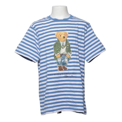 T-shirt (Blå, Hvid) fra Polo Ralph Lauren