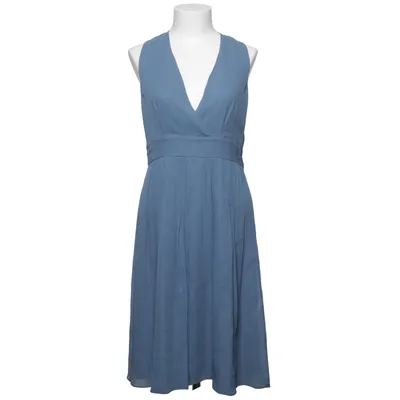 Dress (Blue) from 123 Polyester, Silk