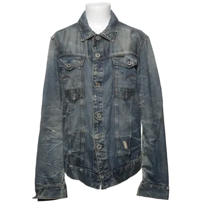 Spijkerjas (Blauw) van G-Star Raw Katoen