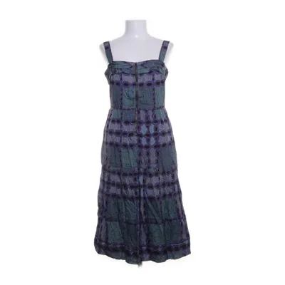 Klänning (Grön, Lila, Flerfärgad) från Burberry Brit Bomull, Silke