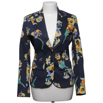 Blazer (Blauw, Meerkleurig) van Kenzo Jungle Acetaat, Katoen, Elastaan, Polyamide, Viscose