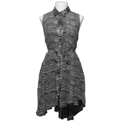 Dress (Black, Beige) from Pierre Balmain Silk