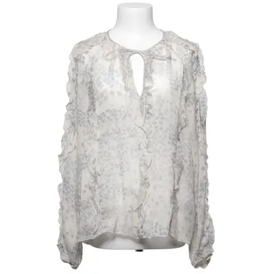 Bluse (Beige, Flerfarvet) fra Red Valentino Silke