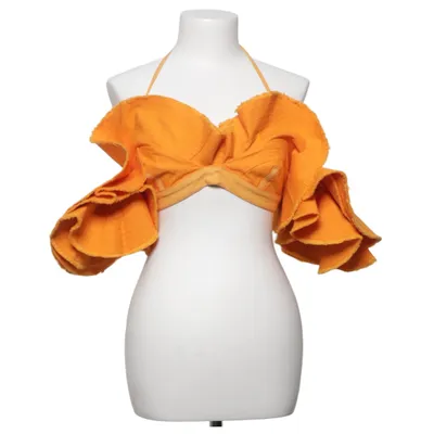 Crop top (Orange) de Jacquemus Coton