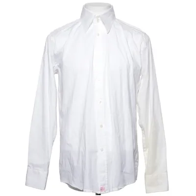 Shirt (Wit) van Dolce & Gabbana Katoen, Elastaan