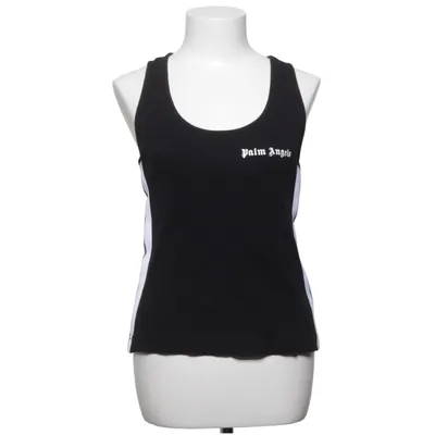 Tank Top (Black, White) from Palm Angels Cotton, Polyester