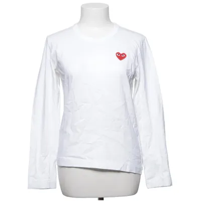 Långärmad t-shirt (Vit) från Comme des Garçons PLAY Bomull