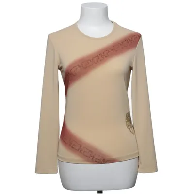 T-shirt à manches longues (Beige, Multicolore) de Versace Jeans Couture