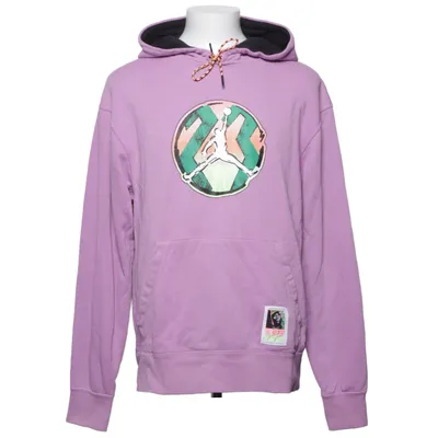 Huvtröja (Lila, Flerfärgad) från Jordan Bomull, Polyester