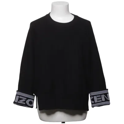 Pull-over (Noir) de Kenzo Coton, Nylon, Polyester, Viscose, Laine