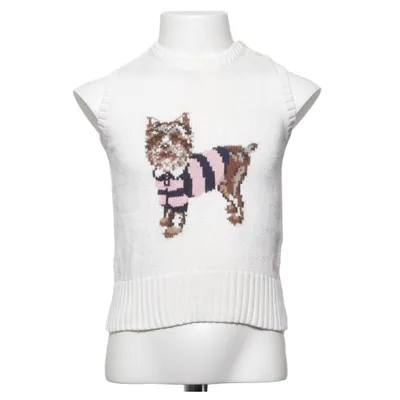 Pull sans manches (Blanc, Multicolore) de Ralph Lauren Coton