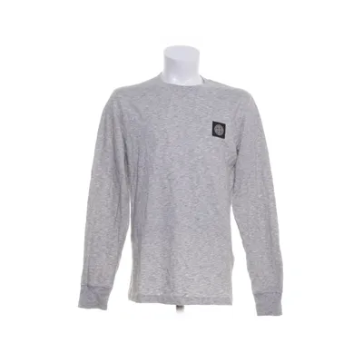 Long sleeve T-shirt (Gray) from Stone Island Junior Cotton