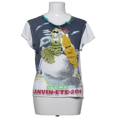 T-shirt (Wit) van Lanvin Zijde