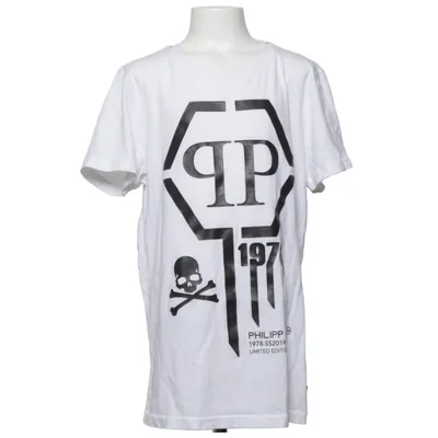 T-shirt (Hvid) fra Philipp Plein Junior Bomuld