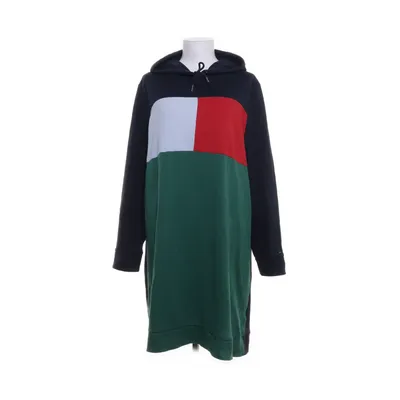 Hoodiekjole (Blå, Flerfarvet) fra Tommy Hilfiger Bomuld, Polyester