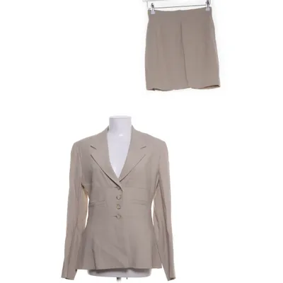 Dräkt (Beige) från Fendi Linne, Polyester, Viskos