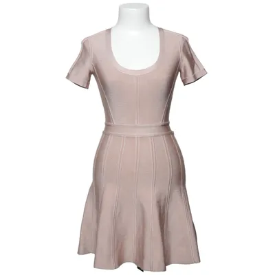 Robe (Beige) de Herve Leger Élasthane, Polyamide, Viscose