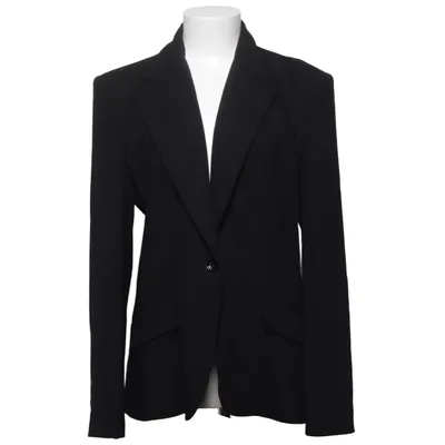 Blazer (Black) from Dolce & Gabbana Silk, Viscose, Wool