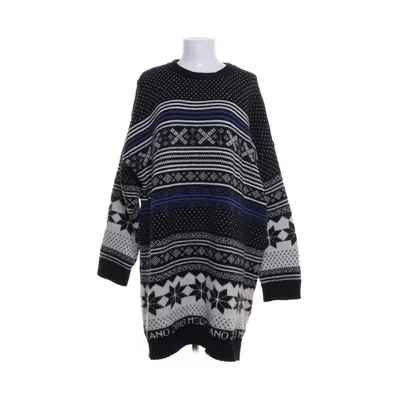 Dress (Black, Multicolored) from MSGM Milano Acrylic, Mohair, Polyamide, Wool