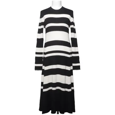 Jurk (Zwart, Wit) van Proenza Schouler Kasjmier, Zijde, Viscose, Wol