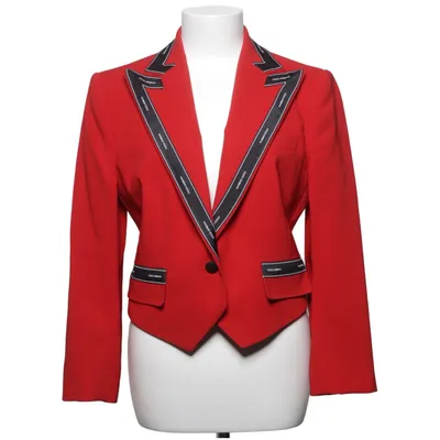 Blazer (Red) from Dolce & Gabbana Polyester, Wool