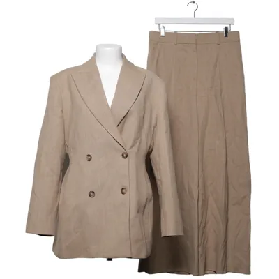 Costume (Beige) de Zara Viscose, Laine