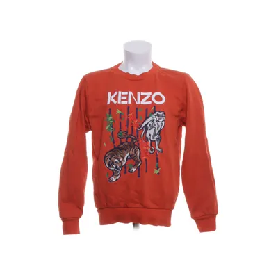 Collegetröja (Orange, Flerfärgad) från Kenzo Kids Bomull, Elastan