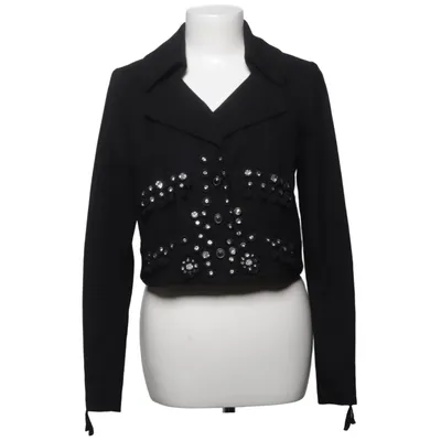 Blazer (Schwarz) von Chloé Kaschmir, Baumwolle, Seide, Wolle